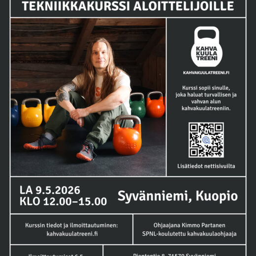 Kahvakuulatreenin tekniikkakurssi, Kuopion Karttulassa