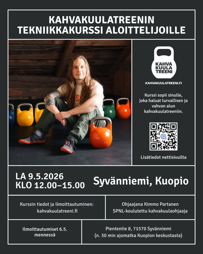 Kahvakuulatreenin tekniikkakurssi, Kuopion Karttulassa