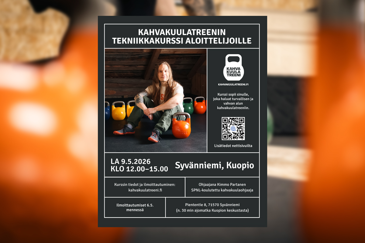 tekniikkakurssi aloittelijoille