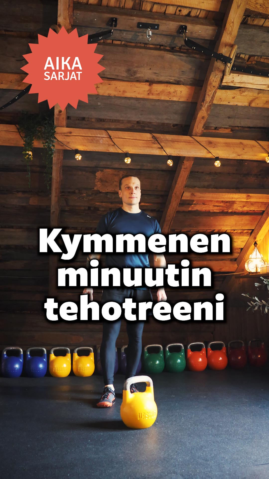 Kymmenen minuutin tehotreeni
