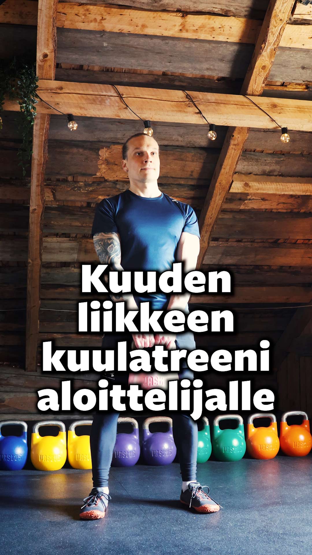 Kuuden liikkeen kuulatreeni aloittelijalle