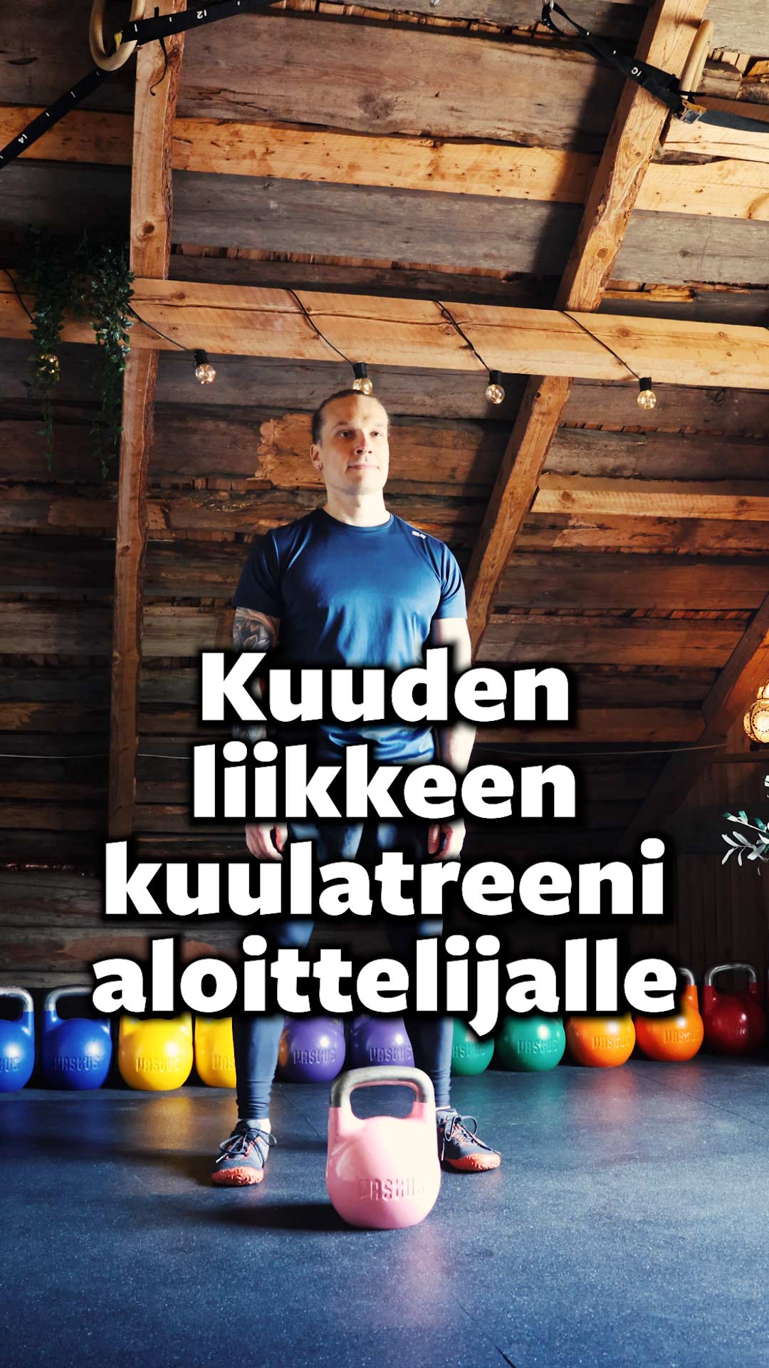 Kuuden liikkeen kuulatreeni aloittelijalle