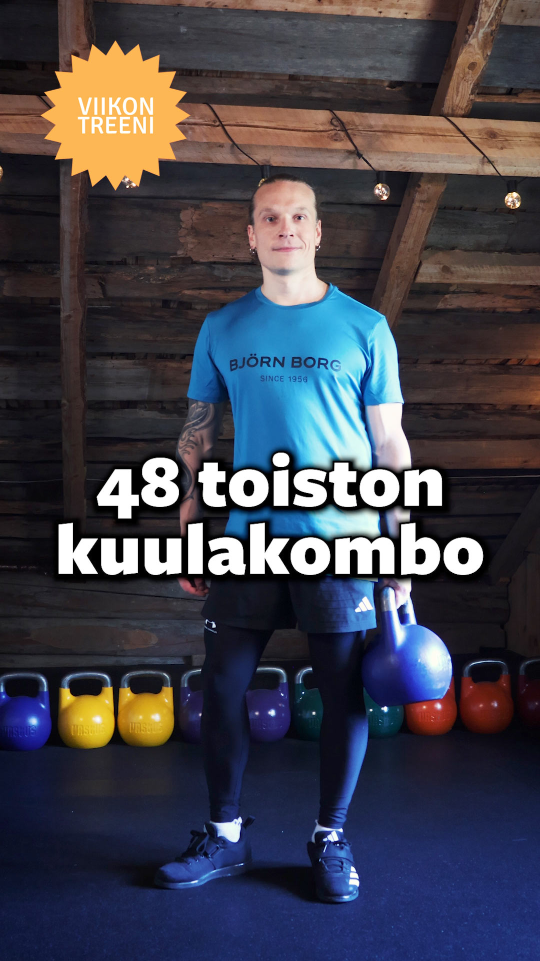 Viikon treeni: 48 toiston kuulakombo